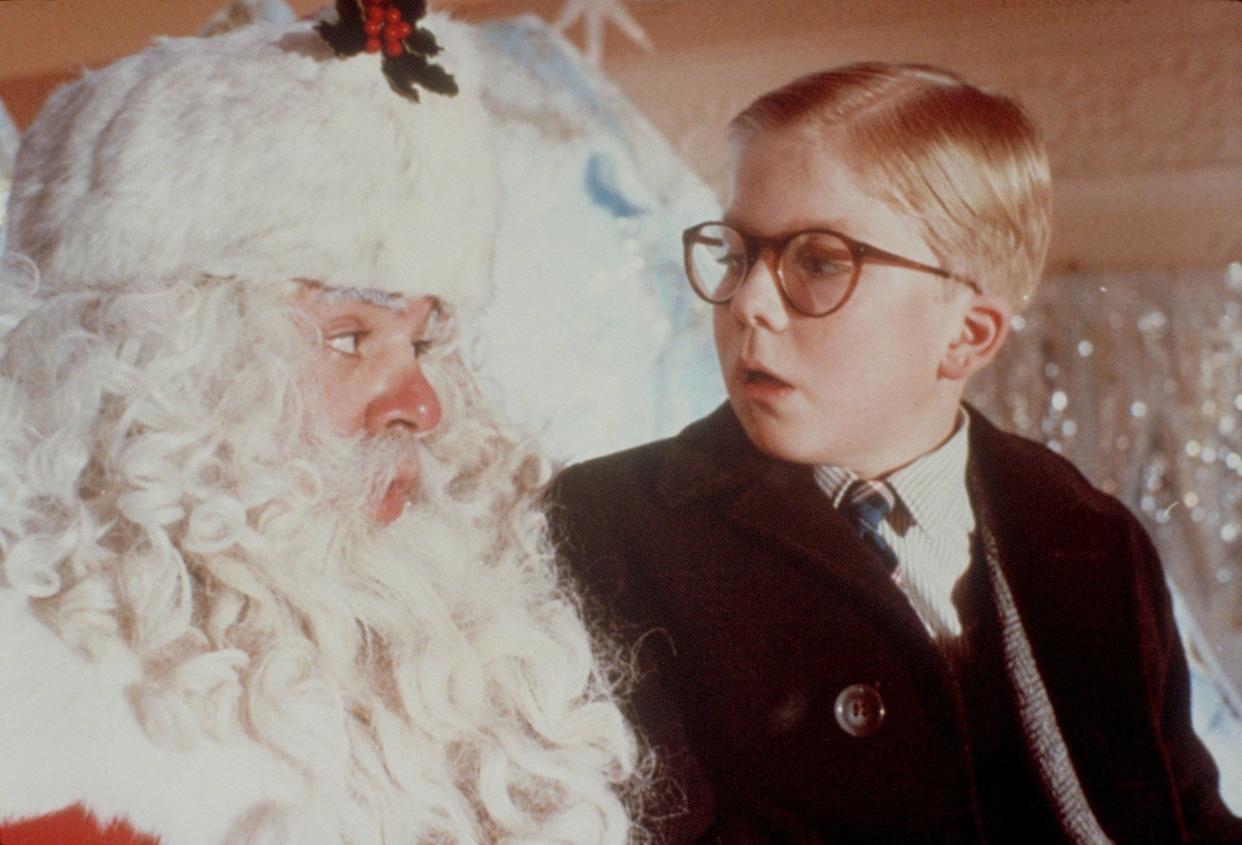 Peter Billingsley (right) in "A Christmas Story"