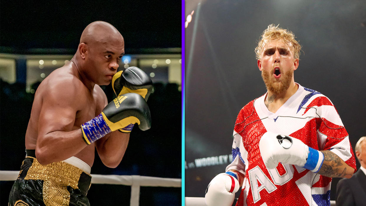 Anderson Silva will face Jake Paul on Oct. 29 at Gila River Arena in Phoenix, Arizona (Getty Images)