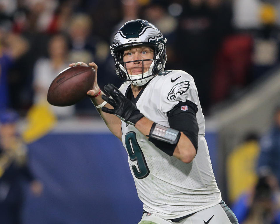 Nick Foles will bid to keep Philadelphia’s post-season hopes alive