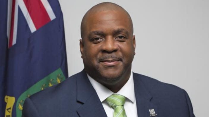 This photo shows British Virgin Island Premier Andrew Alturo Fahie, who is accused of drug-smuggling charges following a U.S. government sting in South Florida. (Photo: Department of Information and Public Relations of the government of the British Virgin Islands via AP, File)