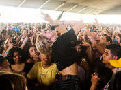 <p>MO performs during the 2017 Panorama Music Festival at Randall’s Island on July 28, 2017 in New York City. (Photo by Noam Galai/WireImage) </p>