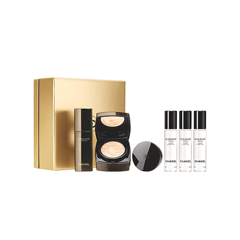 <a rel="nofollow noopener" href="http://rstyle.me/n/cm69cfjduw" target="_blank" data-ylk="slk:Sublimage Voyage – La Crème – La Brume Ultimate Skin Regeneration, Chanel, $650;elm:context_link;itc:0;sec:content-canvas" class="link ">Sublimage Voyage – La Crème – La Brume Ultimate Skin Regeneration, Chanel, $650</a><p> <strong>Related Articles</strong> <ul> <li><a rel="nofollow noopener" href="http://thezoereport.com/fashion/style-tips/box-of-style-ways-to-wear-cape-trend/?utm_source=yahoo&utm_medium=syndication" target="_blank" data-ylk="slk:The Key Styling Piece Your Wardrobe Needs;elm:context_link;itc:0;sec:content-canvas" class="link ">The Key Styling Piece Your Wardrobe Needs</a></li><li><a rel="nofollow noopener" href="http://thezoereport.com/entertainment/celebrities/halle-berry-naked-selfie/?utm_source=yahoo&utm_medium=syndication" target="_blank" data-ylk="slk:Halle Berry Looks Better Naked At 50 Than I Ever Have;elm:context_link;itc:0;sec:content-canvas" class="link ">Halle Berry Looks Better Naked At 50 Than I Ever Have</a></li><li><a rel="nofollow noopener" href="http://thezoereport.com/beauty/skincare/spearmint-tea-clears-acne/?utm_source=yahoo&utm_medium=syndication" target="_blank" data-ylk="slk:Drinking This Tea Can Help Cure Breakouts, According To The Internet;elm:context_link;itc:0;sec:content-canvas" class="link ">Drinking This Tea Can Help Cure Breakouts, According To The Internet</a></li> </ul> </p>