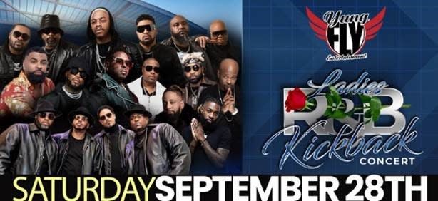Dru Hill, Ginuwine, Pleasure P, Bobby V, H-Town, Case, J Holiday, Shai and Sammie will perform Sept. 28 at the Ladies R&B Kickback concert, Crown Coliseum, 1960 Coliseum Drive, in Fayetteville.