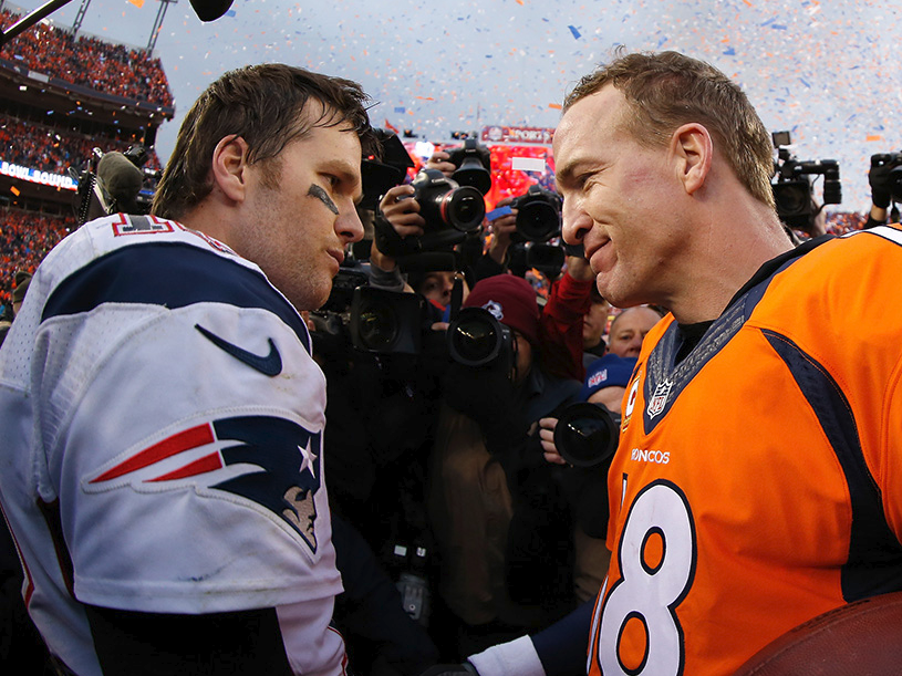 Tom Brady and Peyton Manningq