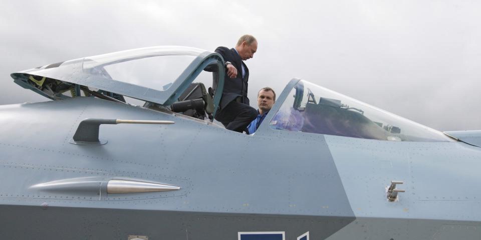 Putin t-50 su-57