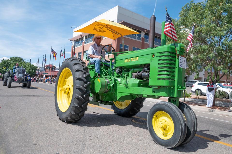 Scenes from the 2021 Colorado State Fair Parade on Saturday August 28, 2021.