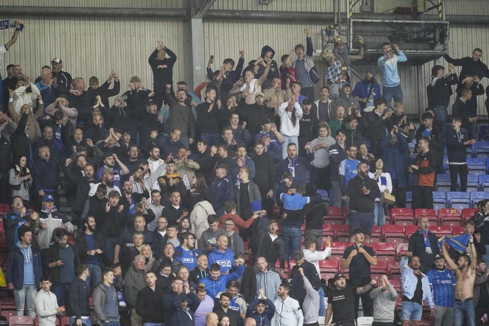 Loud and raucous at Wigan (Photo: Jason Brown)