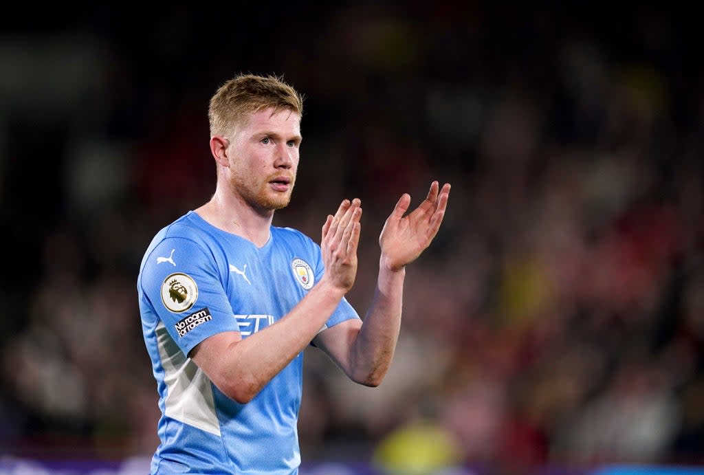 Kevin De Bruyne is determined not to ease up in the title race (John Walton/PA) (PA Wire)