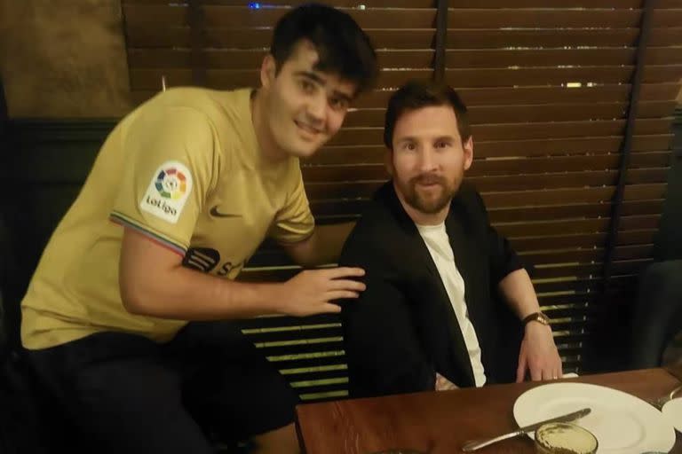 Messi le cumplió el sueño a un hincha del Barcelona