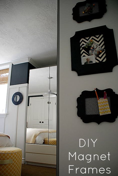 How to Turn a Picture Frame into a Magnet Board