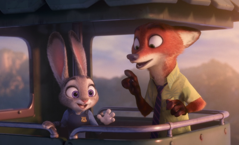 Screenshot from "Zootopia"