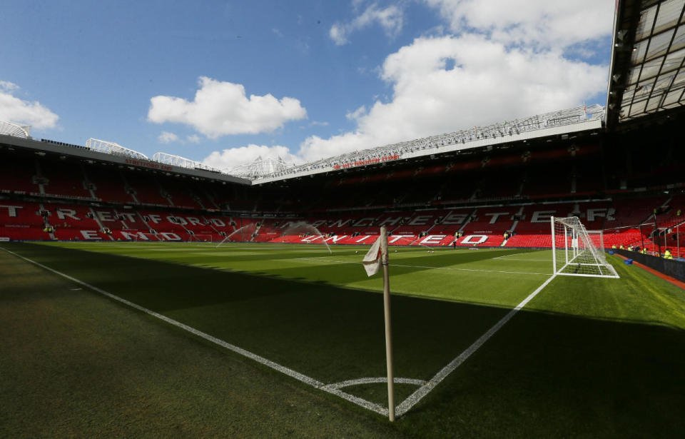 A view of the empty stadium before before the Barclays Premier League match between Manchester United and AFC Bournemouth in Manchester, England, on May 15, 2016. (Jason Cairnduff/Livepic/Action Images via Reuters)