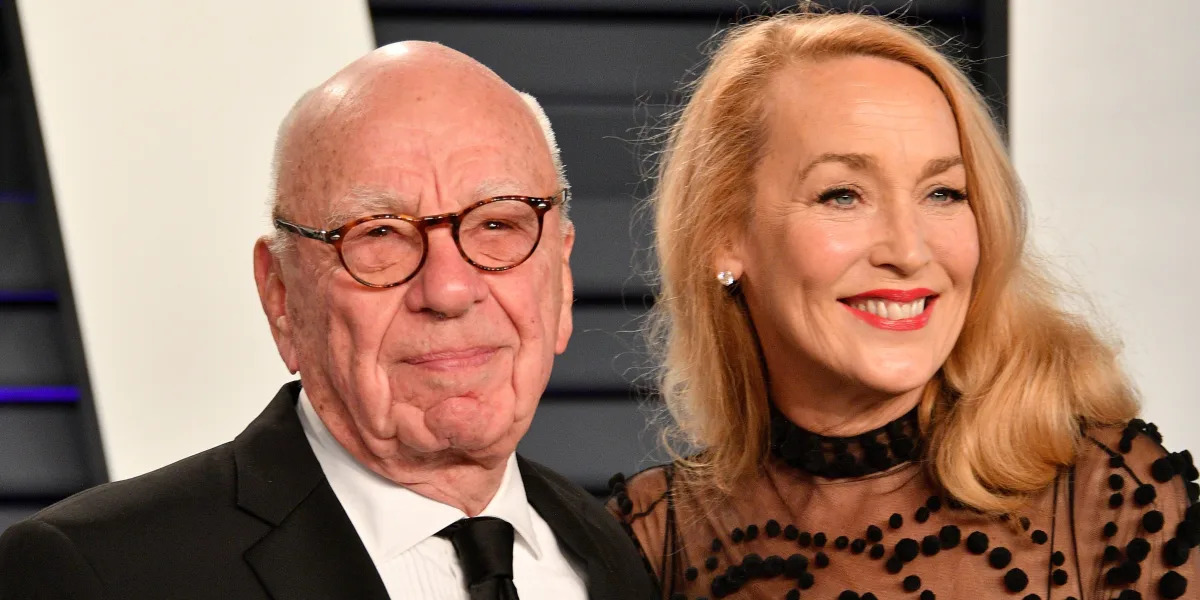 Jerry Hall 'truly devastated' after Rupert Murdoch told her their marriage was o..