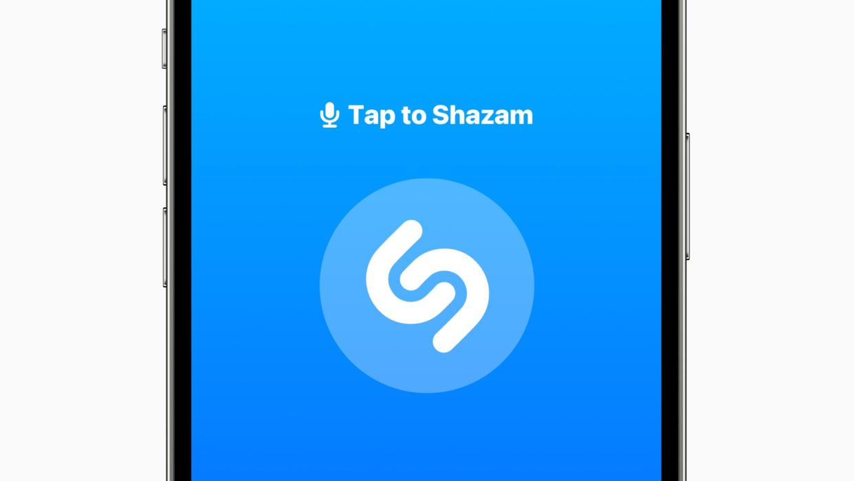  Shazam on iPhone 