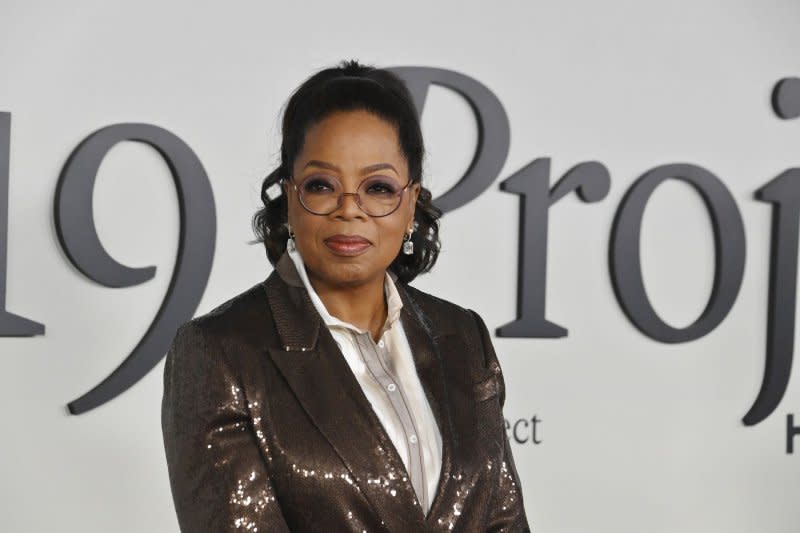 Oprah Winfrey executive produces "Black Cake," a new series based on the Charmaine Wilkerson novel. File Photo by Jim Ruymen/UPI