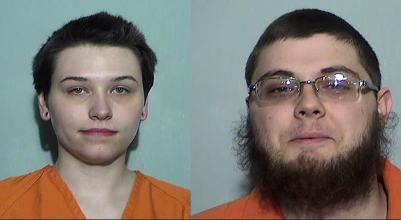 Elizabeth Lecron, 23, and&nbsp;Damon Joseph, 21, are being charged for separate alleged terror plots. (Photo: Department of Justice)