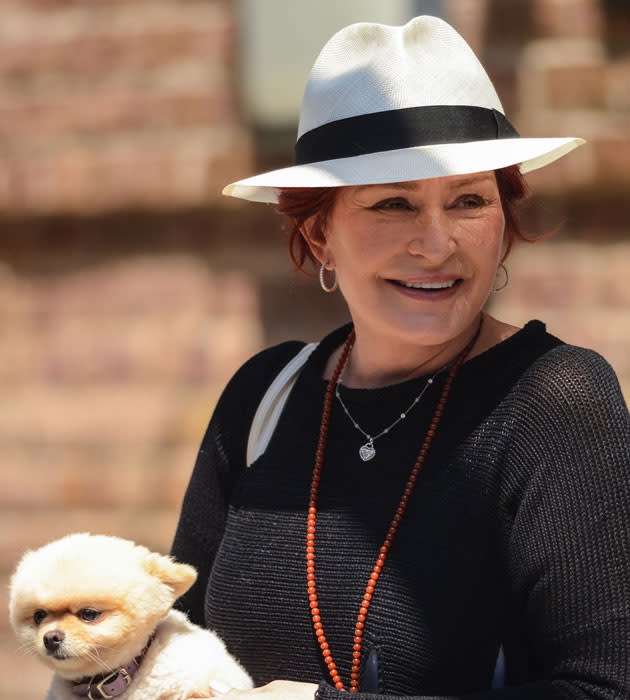 Sharon Osbourne wirkt sichtlich verändert: Hatte sie eine Beauty-OP? (Bild: Getty Images)