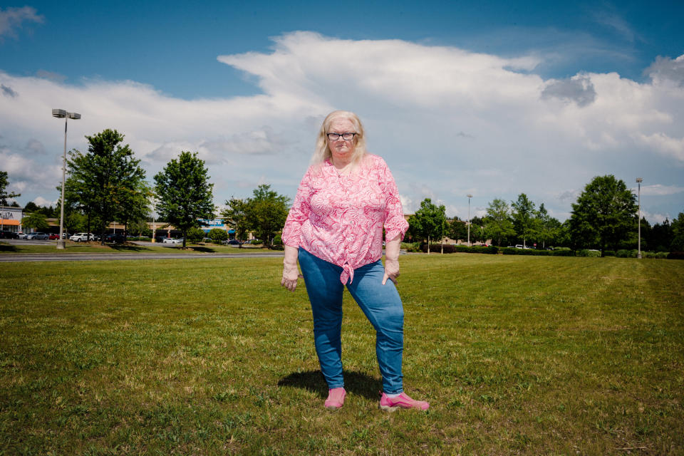 Melody Paquin of Georgia says she voted for Trump because he was a businessman, but his response to the coronavirus has made her question his judgment. (Photo: Dustin Chambers for HuffPost)