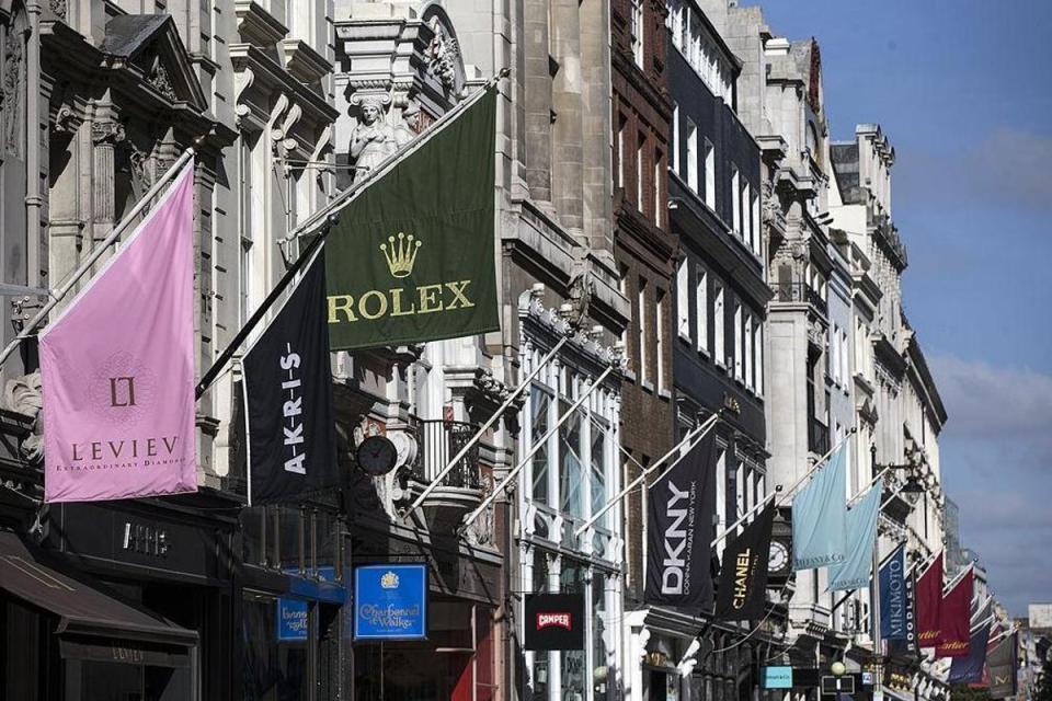 Bond Street is popular with fans of luxury brands  (Getty Images)