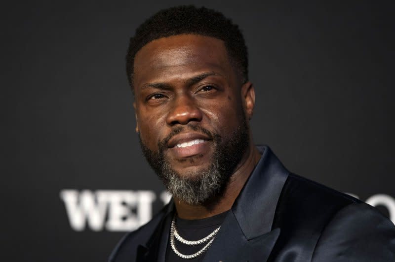 Kevin Hart attends the Mark Twain Prize For American Humor at The Kennedy Center in Washington on March 24, 2024. The comedian's interview series, "Hart to Heart" returns on Thursday. File Photo by Bonnie Cash/UPI