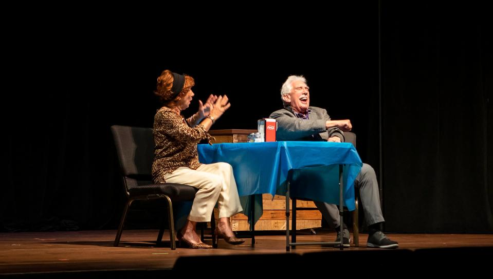 Actors perform short, humorous plays in the ongoing "Funny Shorts Live" series at the Center for Performing Arts Bonita Springs.