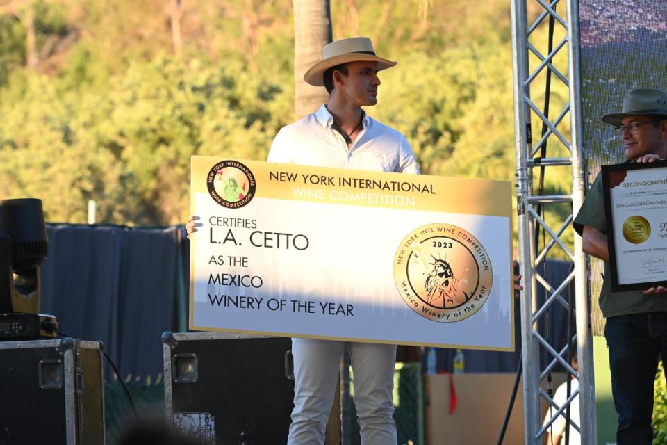 Cetto fue reconocida como la Mejor Bodega Mexicana del Año en el New York International Wine Competition 2023.