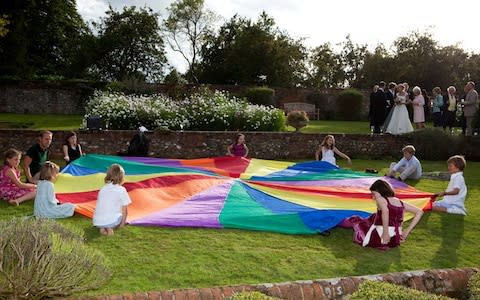 Children's entertainers from Sharky & George will ensure the little ones are happily occupied - Credit: Sharky &amp; George/Sharky &amp; George