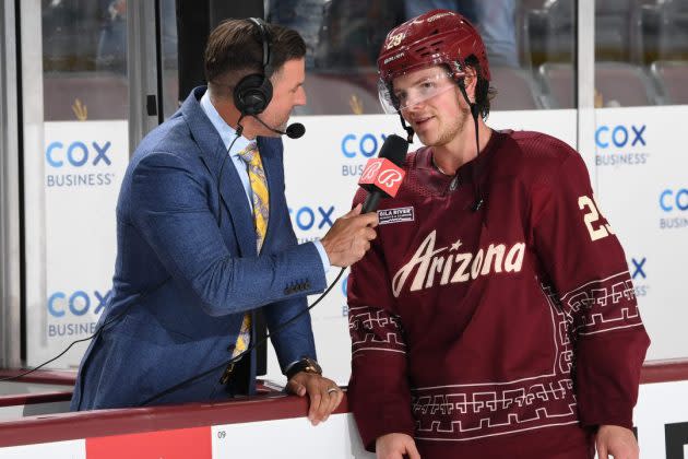 Arizona Coyotes Jersey Logo - National Hockey League (NHL) - Chris