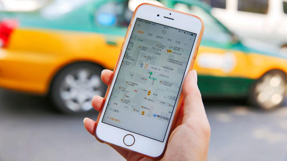Fahrdienst-Vermittler: In den USA ist es vor allem Uber, in China wird Didi häufig genutzt.