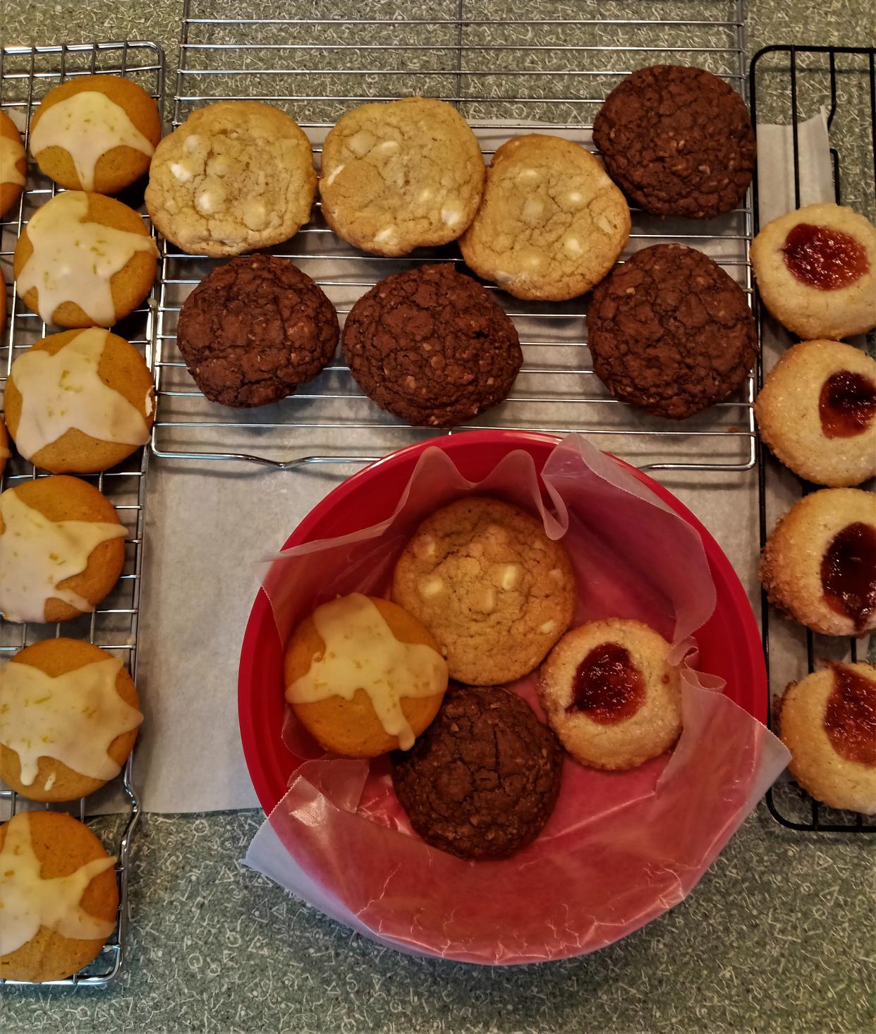 Find a new favorite this year and try an assortment of colorful, tasty Christmas cookies.