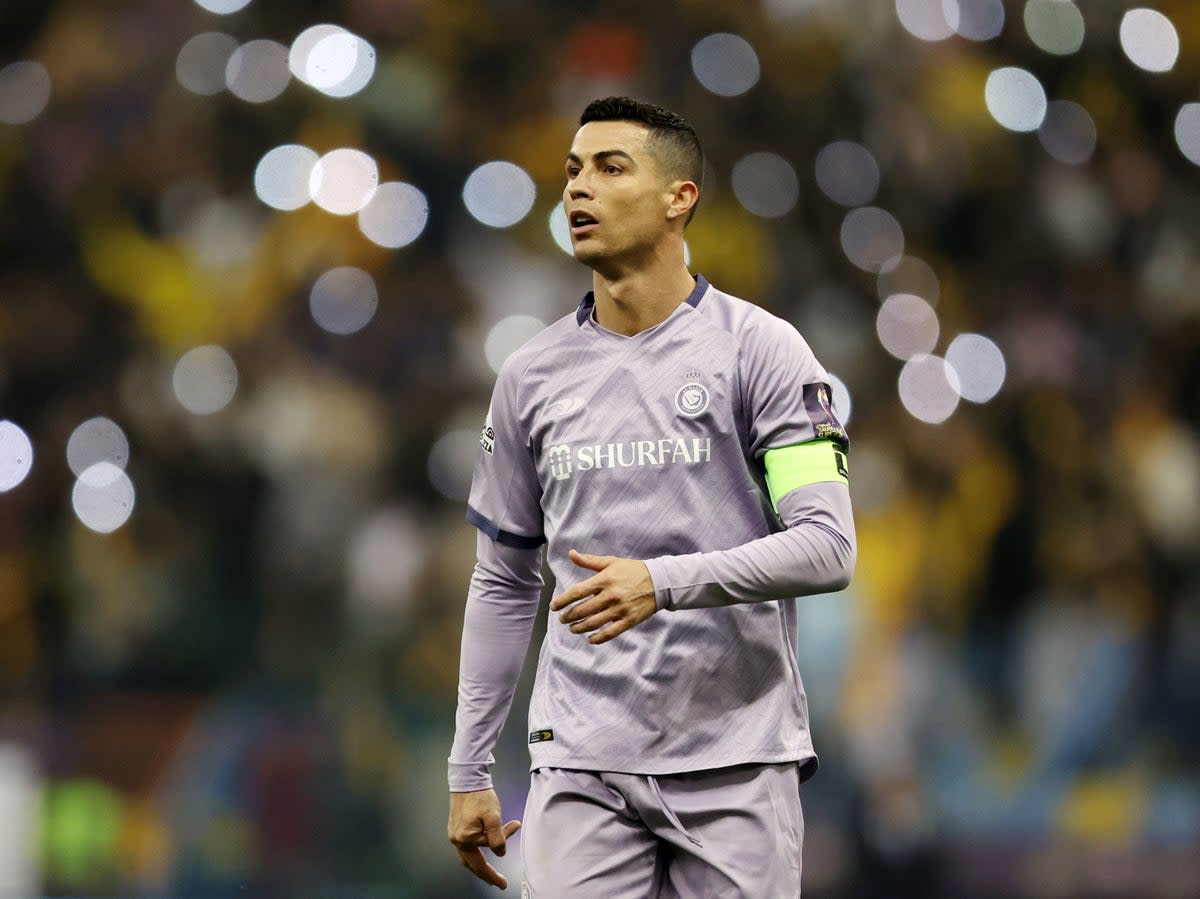 Cristiano Ronaldo joined Al-Nassr in January  (Getty Images)