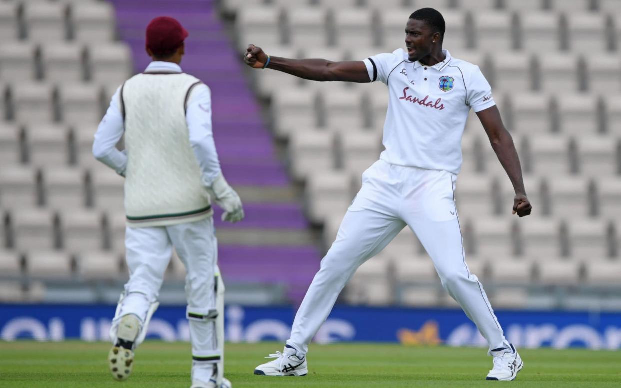 Jason Holder took Test best figures of six for 42 - AFP