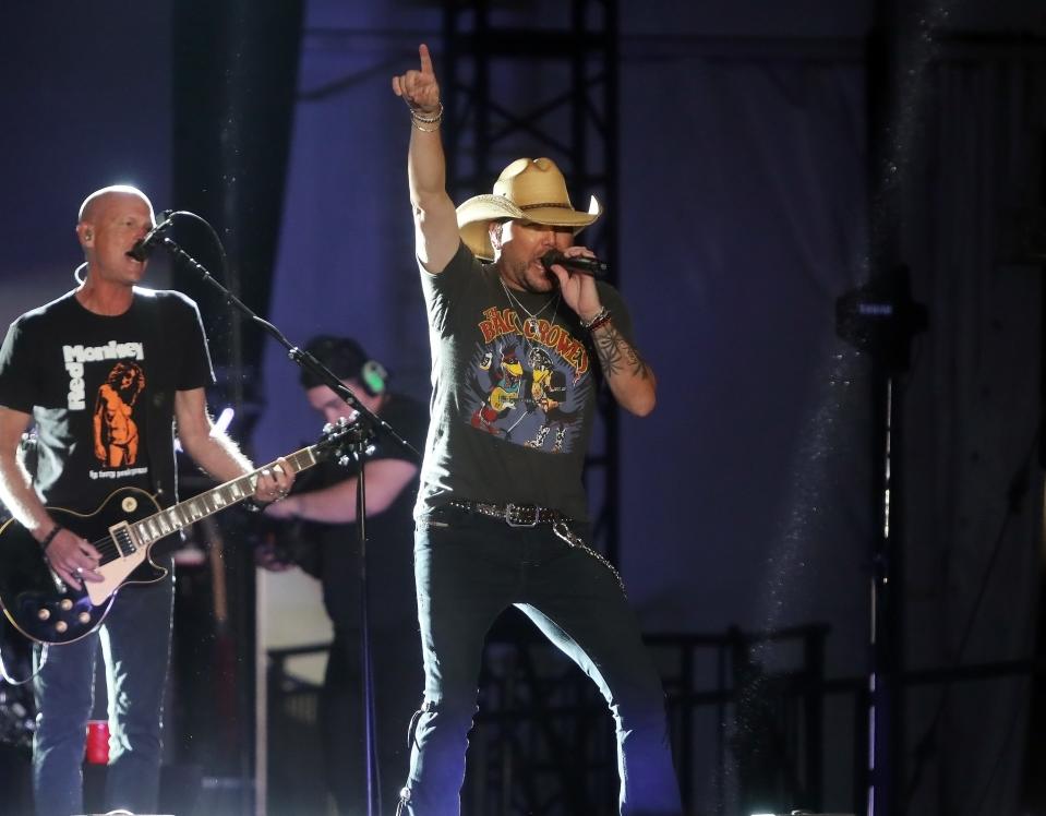 CMT is no longer airing Jason Aldean's "Try That In A Small Town" music video after the singer faced backlash for the video and the song's lyrics.