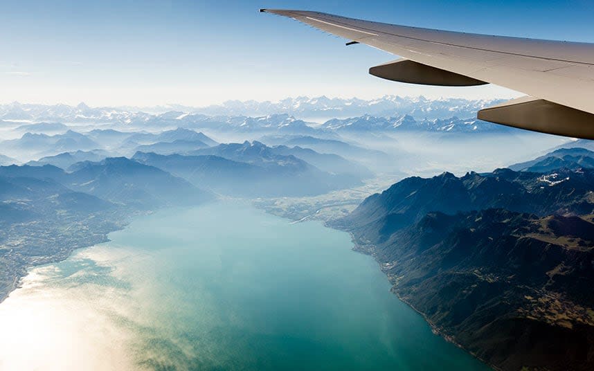 You won't catch plane cruising lower than 30,000 feet - istock