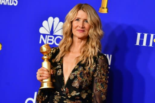 US actress Laura Dern was the lone film Golden Globe winner for Netflix for her turn in "Marriage Story"