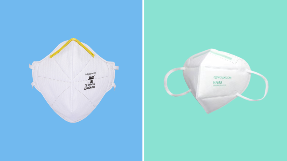 N95 and KN95 masks are an effective way to block respiratory droplets.