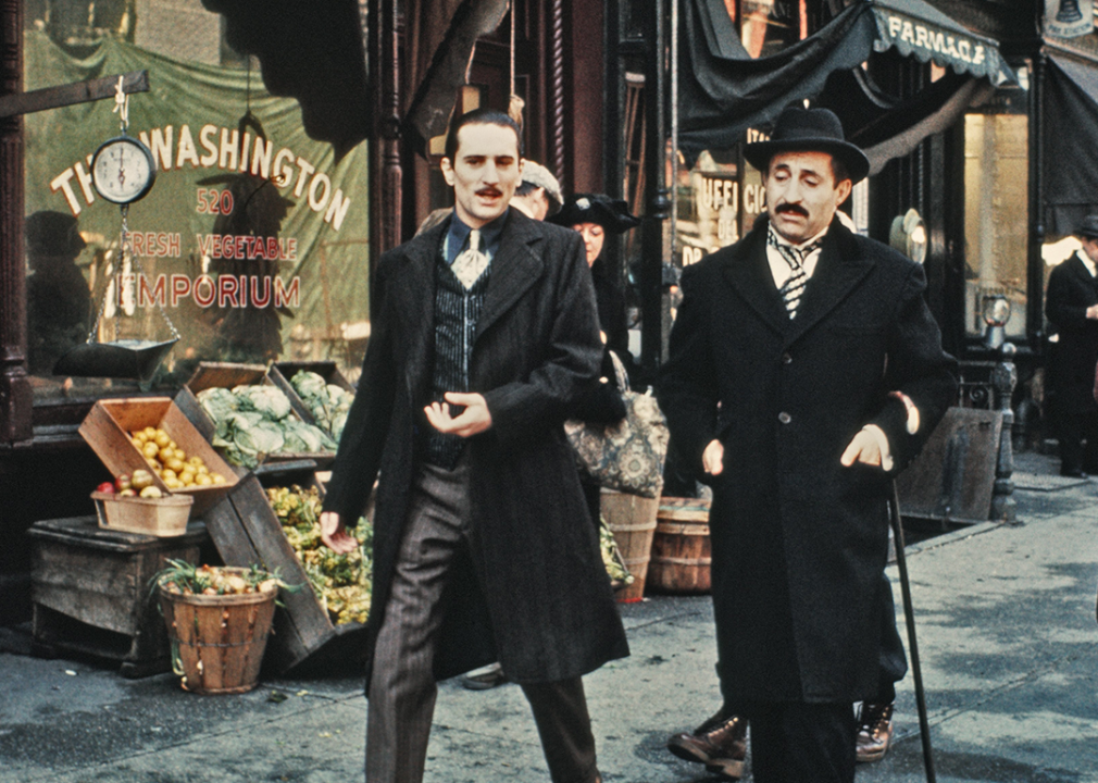 Robert De Niro in a scene from ‘The Godfather Part II’.