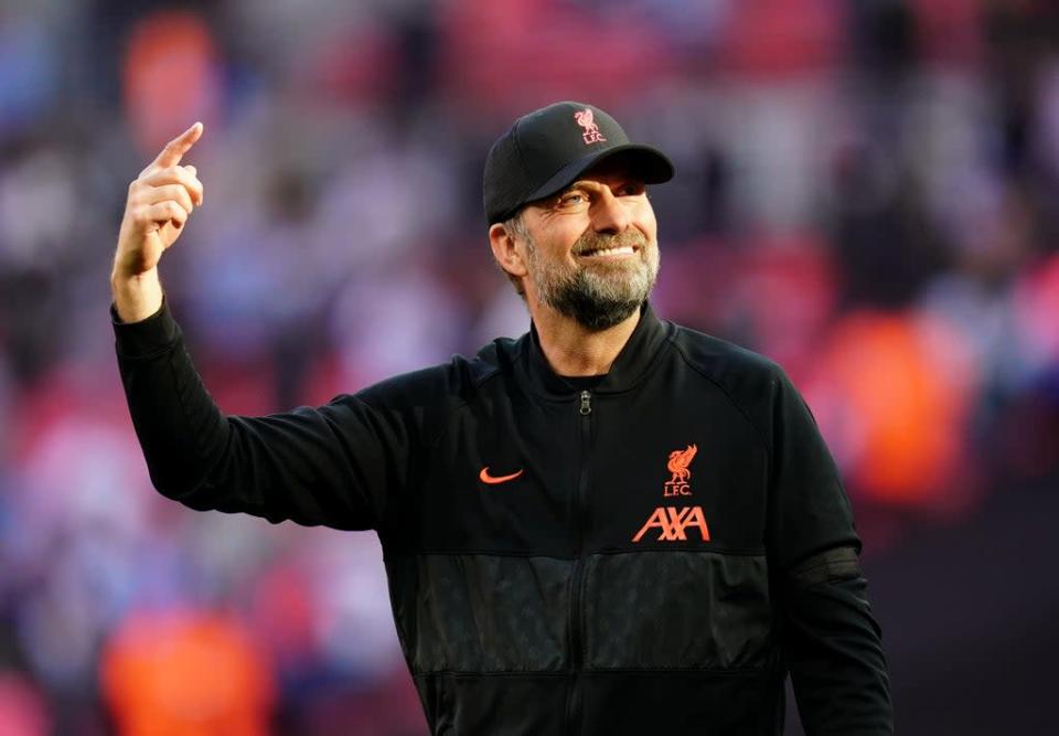 Liverpool manager Jurgen Klopp saw his side edged out by Manchester City for the Premier League title (Adam Davy/PA) (PA Wire)