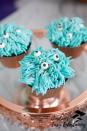 <p>Use a grass pipping tip to turn these sweet cupcakes into crazy creative monsters. </p><p>Get the <strong><a href="https://jordanseasyentertaining.com/halloween-silly-monster-cupcakes/" rel="nofollow noopener" target="_blank" data-ylk="slk:Halloween Silly Monster Cupcakes recipe;elm:context_link;itc:0;sec:content-canvas" class="link ">Halloween Silly Monster Cupcakes recipe</a></strong> from Jordan's Easy Entertaining. </p>