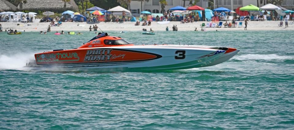 Sarasota Powerboat Grand Prix, pictured here in 2023, has announced it will move its 2024 event from July to September.