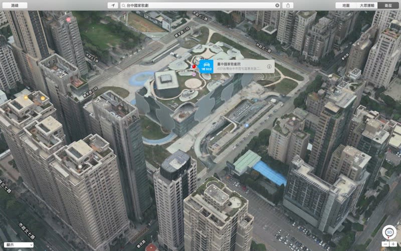 真實版模擬城市！蘋果推出台中市實體3D地圖