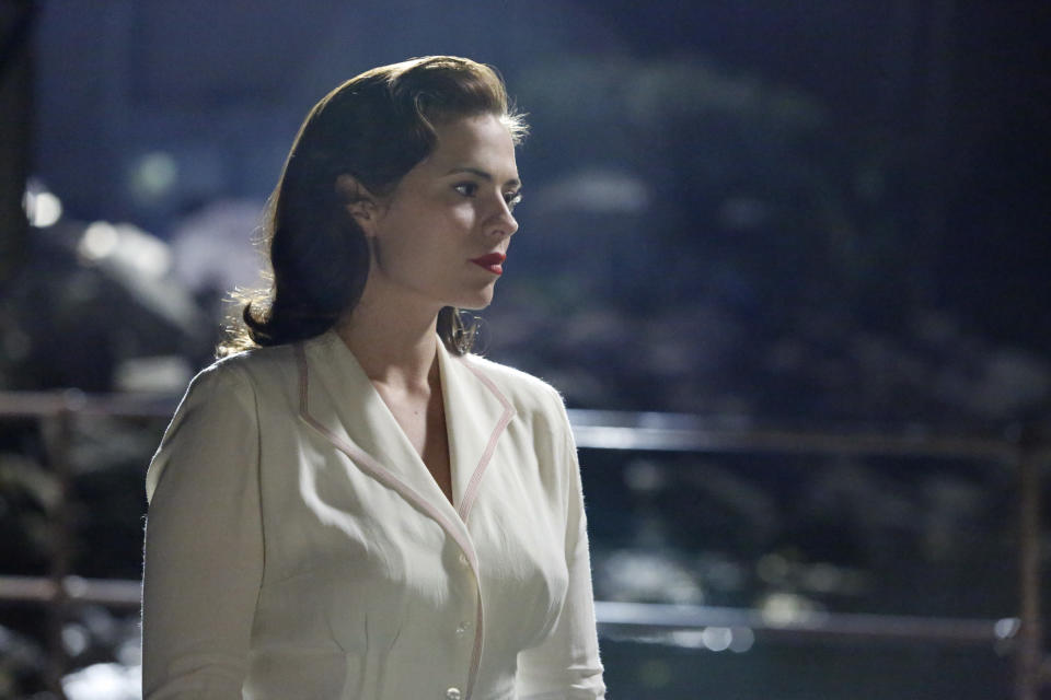 Atwell as Peggy Carter in Agent Carter. | Kelsey McNeal/ABC