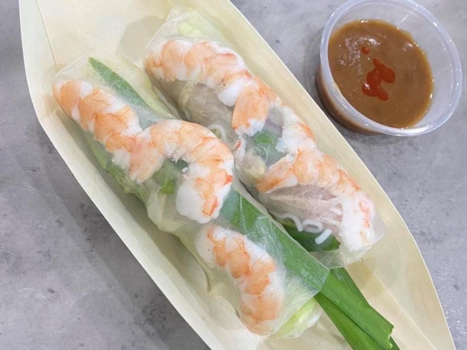 Viet Bowl opened Aug. 20 on Hutchinson Island in Fort Pierce with authentic Vietnamese cuisine. Its menu includes summer rolls as an appetizer.