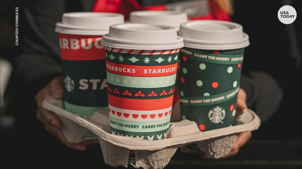 Starbucks' holiday drinks and red cups are back to get you in the holiday spirit.
