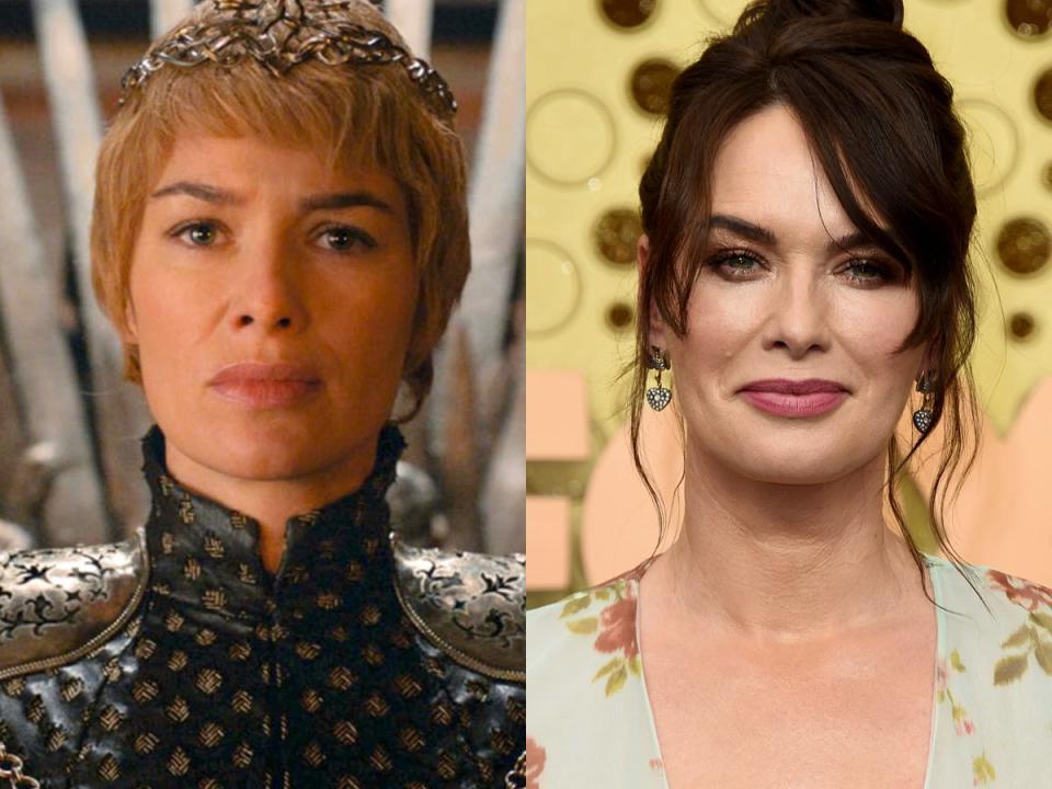 lena headey game of thrones real hair