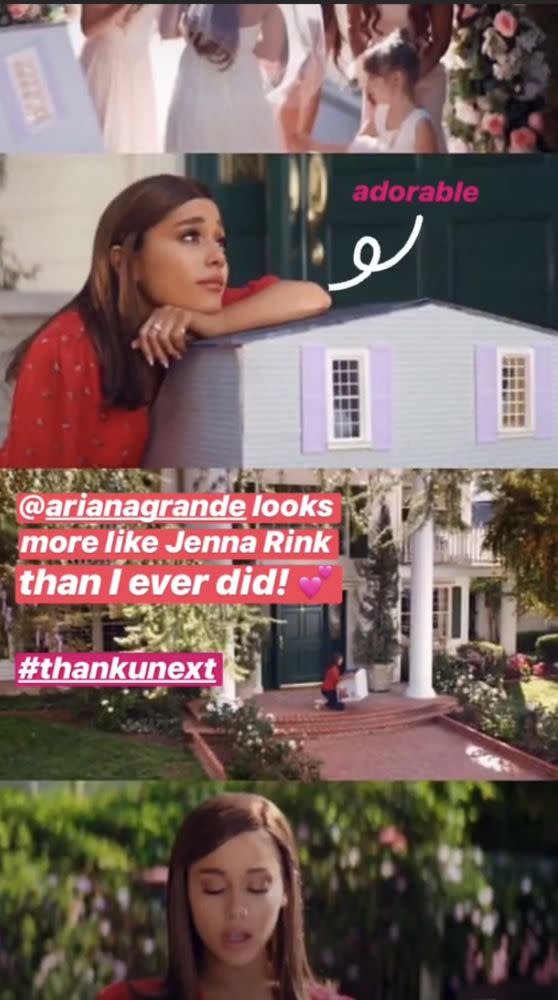 MV LOOKS @ArianaGrande for #thankunext MV as Regina George from