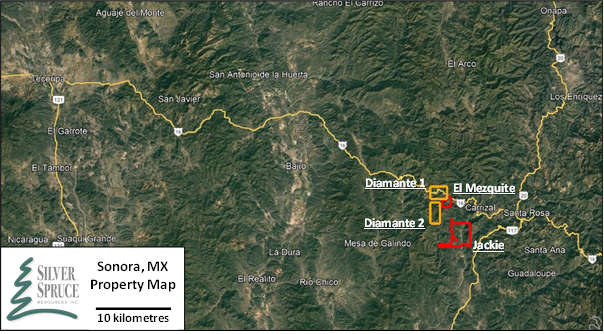 Silver Spruce Resources Inc., Tuesday, June 28, 2022, Press release picture