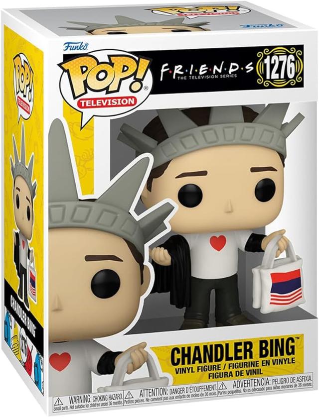 New “Friends” Funko Pops have arrived at  — including a figure of Ross  in his leather pants