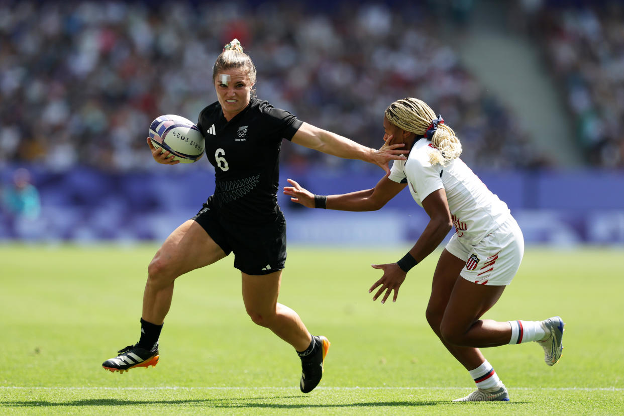 2025 Paris Olympics New Zealand knocks off U.S. in women's rugby