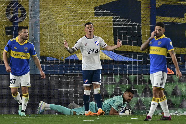 El partido de ida por la Copa Libertadores entre Nacional y Boca terminó 0 a 0; la revancha, el próximo miércoles